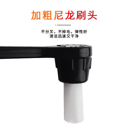 A Semi-automatic coffee machine cleaning brush, plastic brewing head brush, burner cleaning brush, special for anti-scalding coffee painting