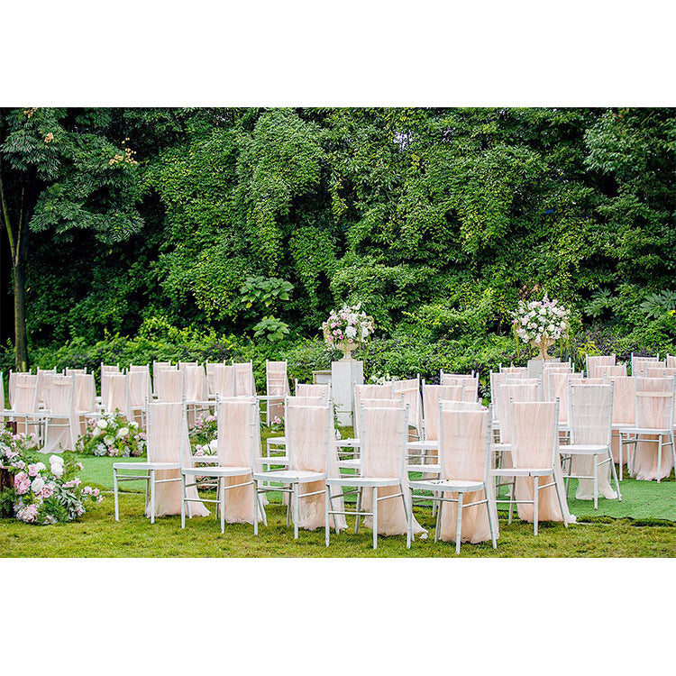 A  chair decoration