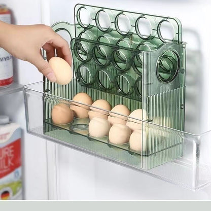 P egg storage and finishing