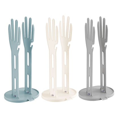 P gloves drain storage rack