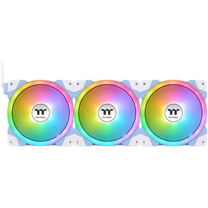 A Tt  SWAFAN EX12 EX14 ARGB Fan Magnetic Symphony Fan Front and Back Blade Outlet Mute