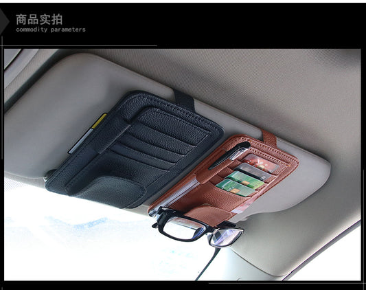 A car card glasses clip