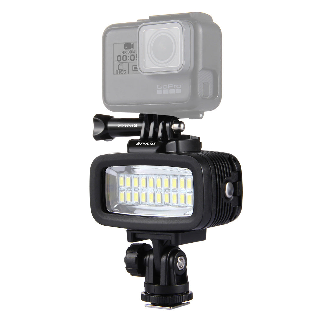 ملحقات كاميرا DJI Osmo Action، كاميرا GoPro، ضوء تعبئة الغوص، ضوء تصوير مقاوم للماء