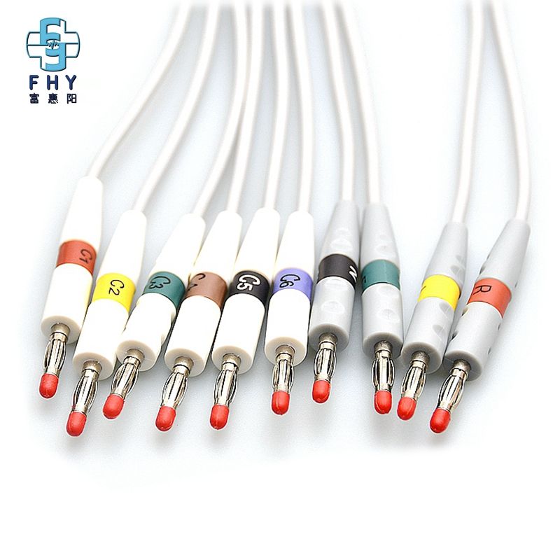A EDAN SE-300/SE-601/SE-1201 Twelve-lead electrocardiograph lead wire
