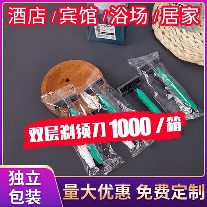 P Disposable stainless steel shaver