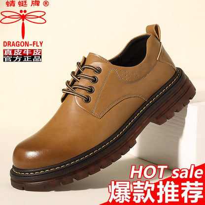 P cowhide shoes