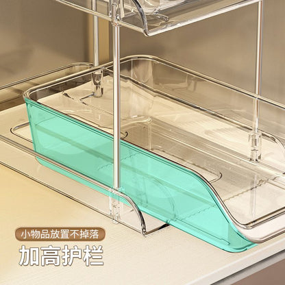 P Kitchen Shelf Storage Layered Rack