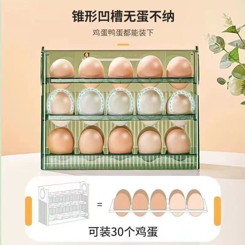 P egg storage and finishing