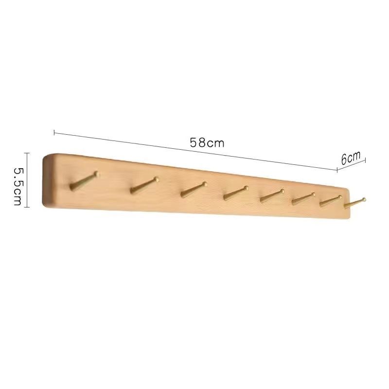 P black walnut hat rack