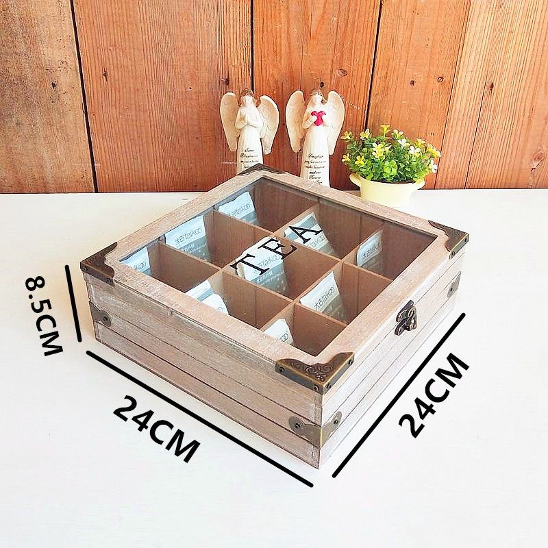 A storage wooden storage box