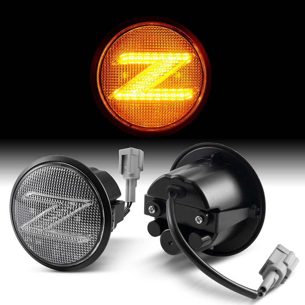 Suitable for Nissan car fender edge lights Nissan 370Z 09-15 LED Turn Signal