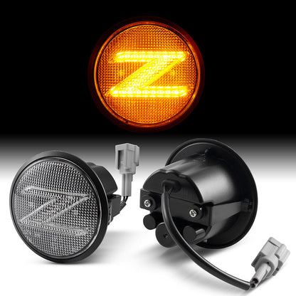 Suitable for Nissan car fender edge lights Nissan 370Z 09-15 LED Turn Signal