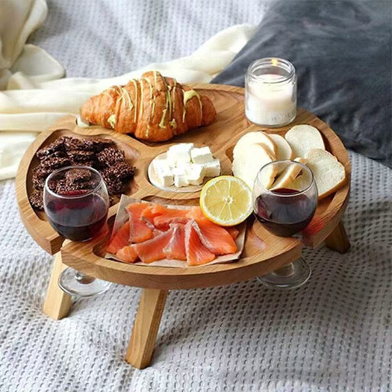 P outdoor snack tray