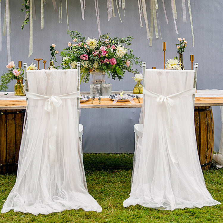 A  chair decoration