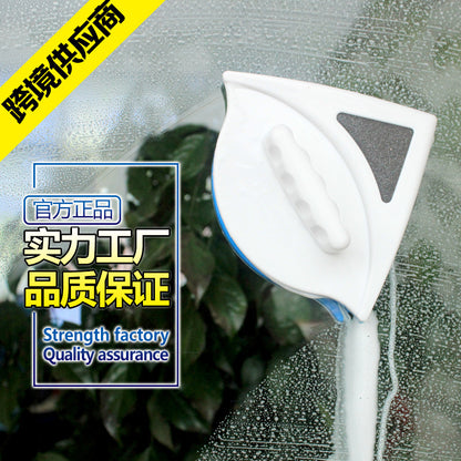 A glass wipe double-sided magnetic wiper
