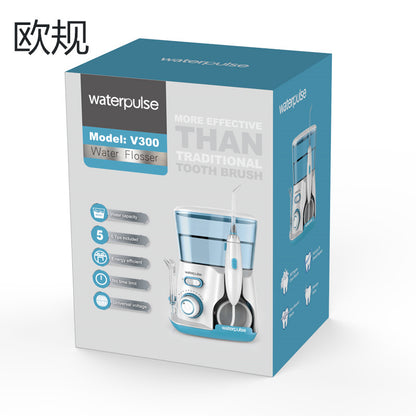 A Waterpulse Tooth Flusher Tooth Cleaner Household Electric Water Dental Floss Cleansing