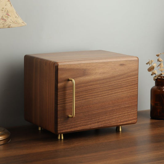 P Walnut Jewelry Box Jewelry Storage Box
