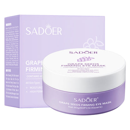 A Eye Mask Sticker Moisturizing and Hydrating Gentle Soft and Soothing Reduces Eye Circles Eye Chinese