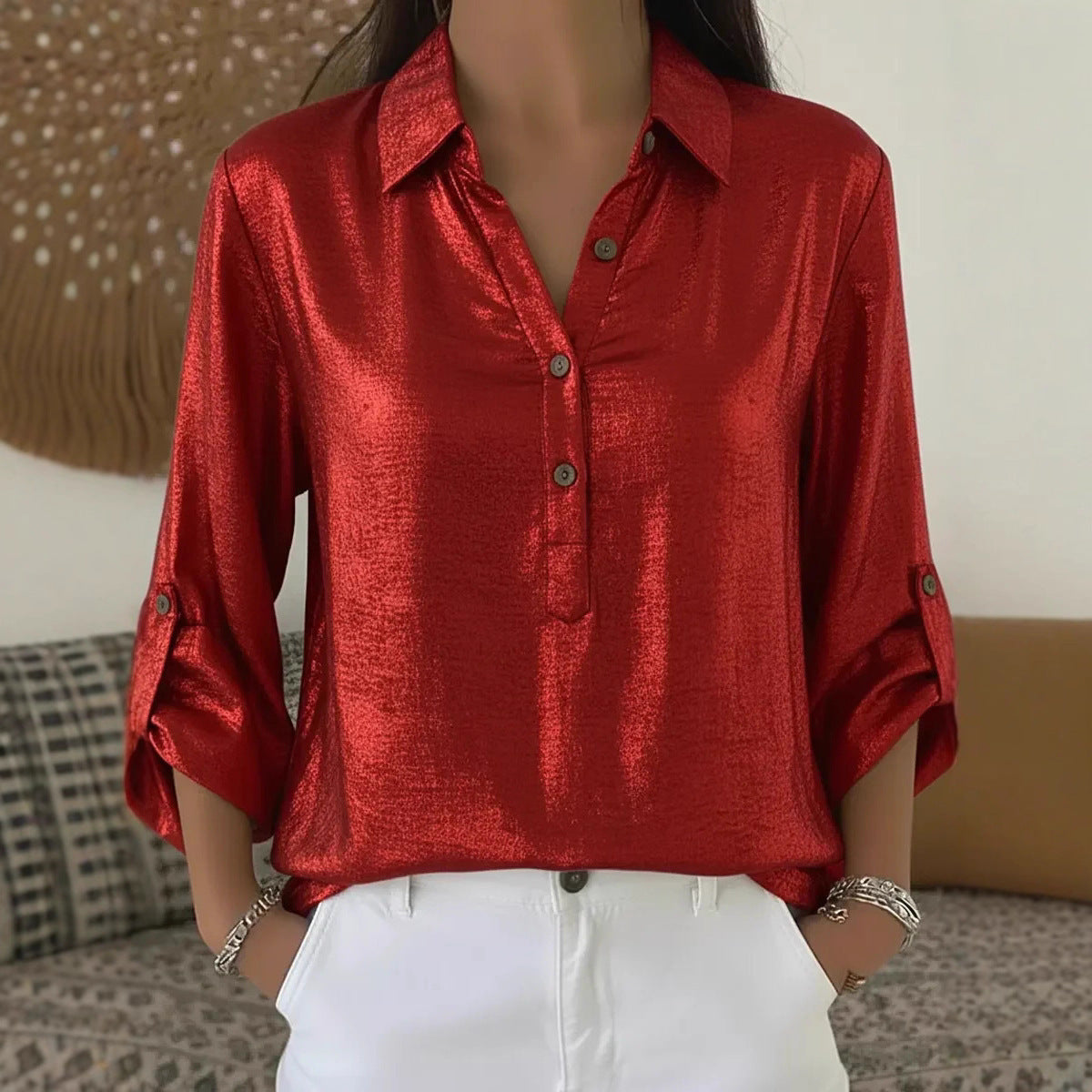 A Women's Long Sleeve Top