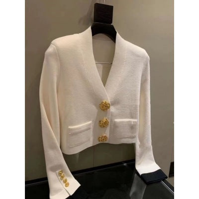A knit top