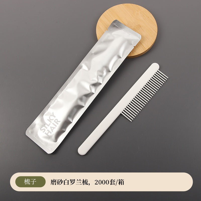 Hotel disposable toiletries set aluminum film bag