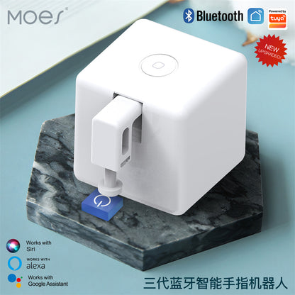 A graffiti bluetooth bluetooth smart finger robot app remote control