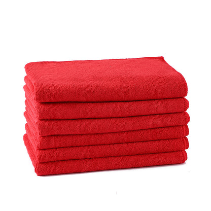 A enlarged and thickened car towel without leaving marks, water-absorbing polyester brocade microfiber towel, household cleaning floor towel