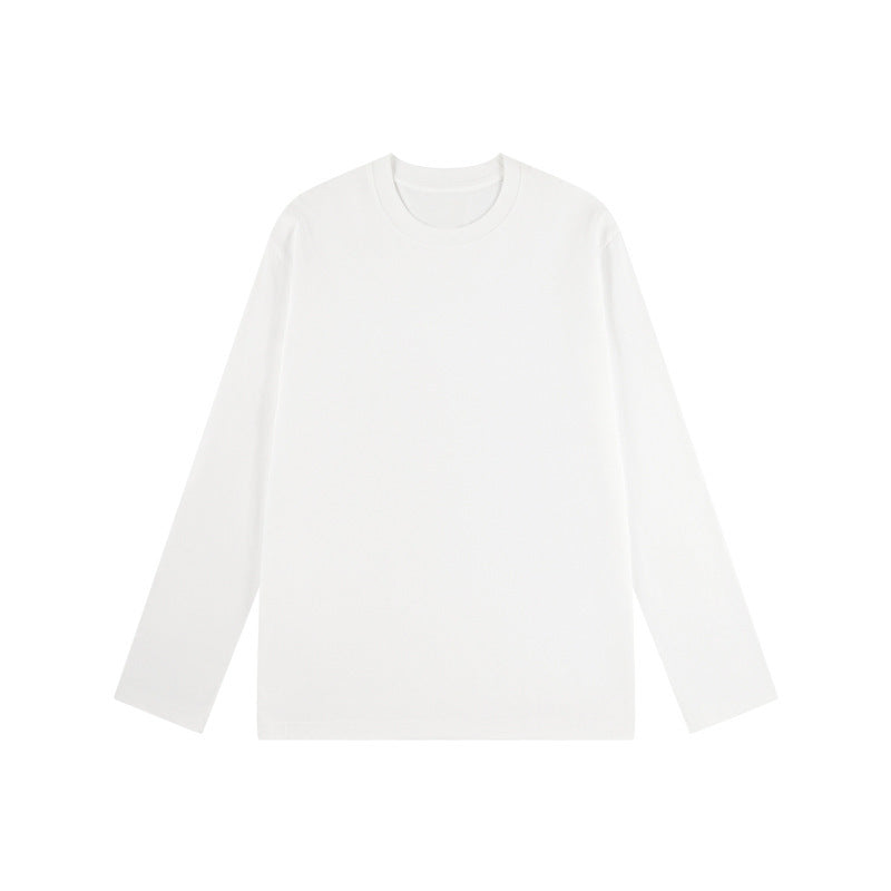 A cotton long-sleeved top