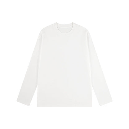 A cotton long-sleeved top