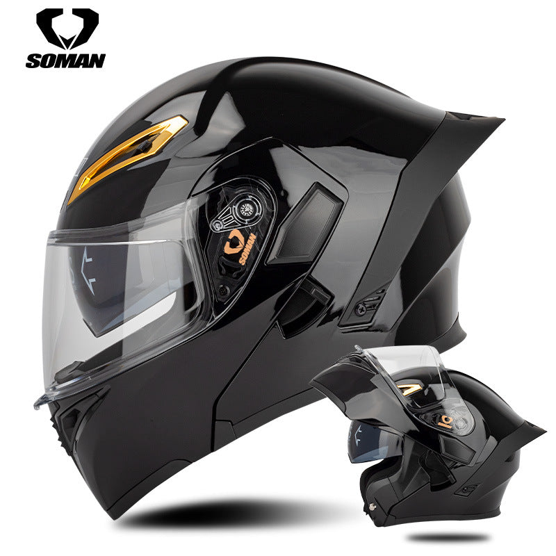 A locomotive helmet