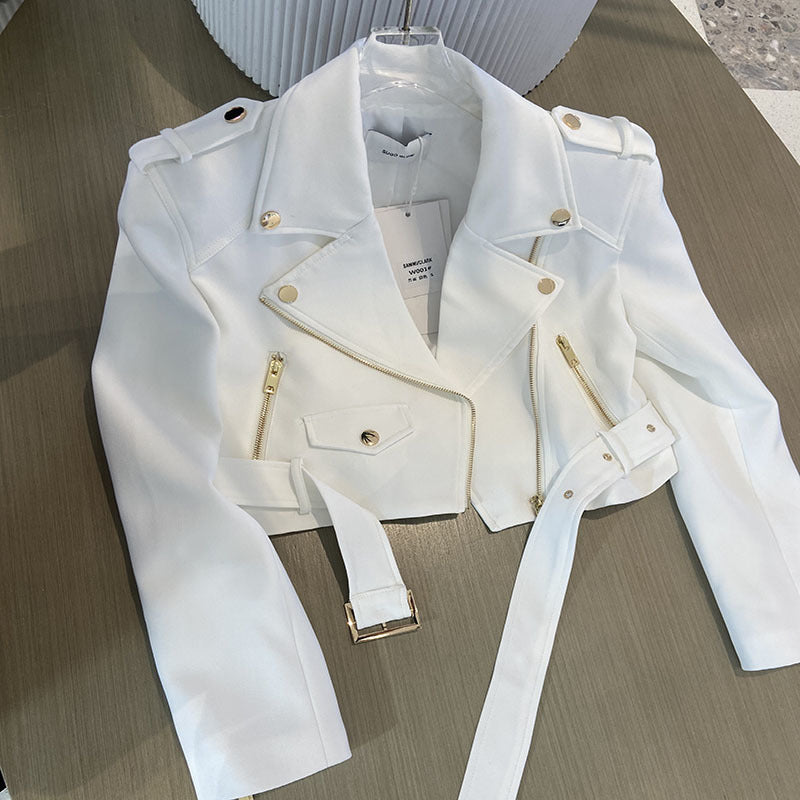 A leather jacket