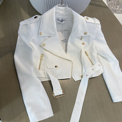 A leather jacket