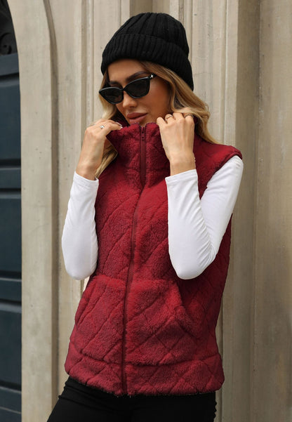 A plush vest