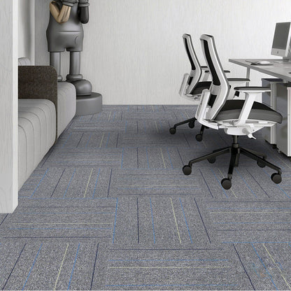 A square splicing carpet hotel flame retardant carpet large area project full carpet commercial sound insulation office carpet