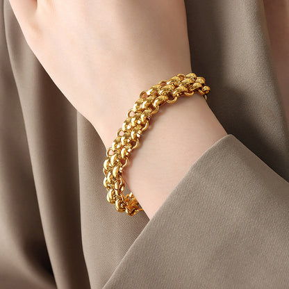 A necklace bracelet jewelry