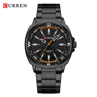 A  the new 8455 simple foreign trade hot-selling watch men's watch fashion casual personality popular - Mixbatch