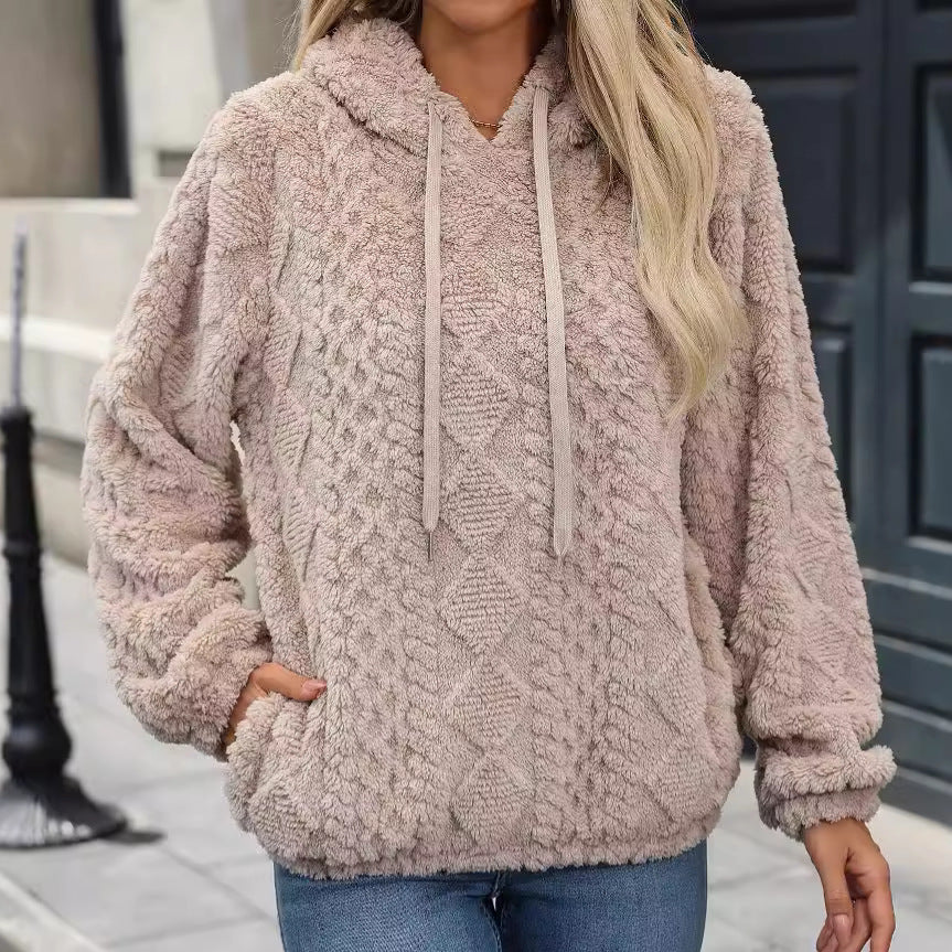 A hooded top
