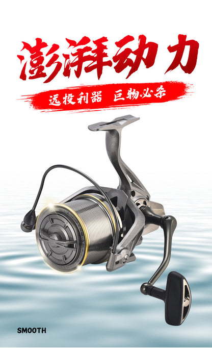 A long cast wheel no gap spinning wheel (15KG-fish )