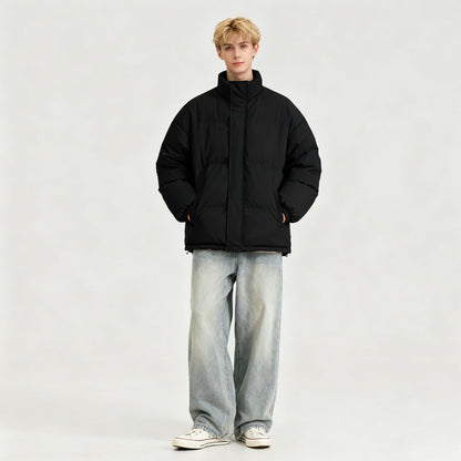 A Winter coat for men and women of the same style
