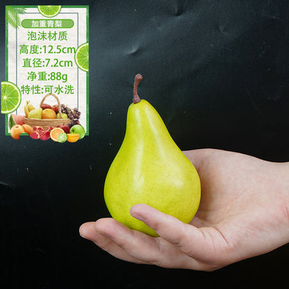 A simulation weighted fruit ornaments window display layout home decoration photography props fruit sakya fruit star fruit