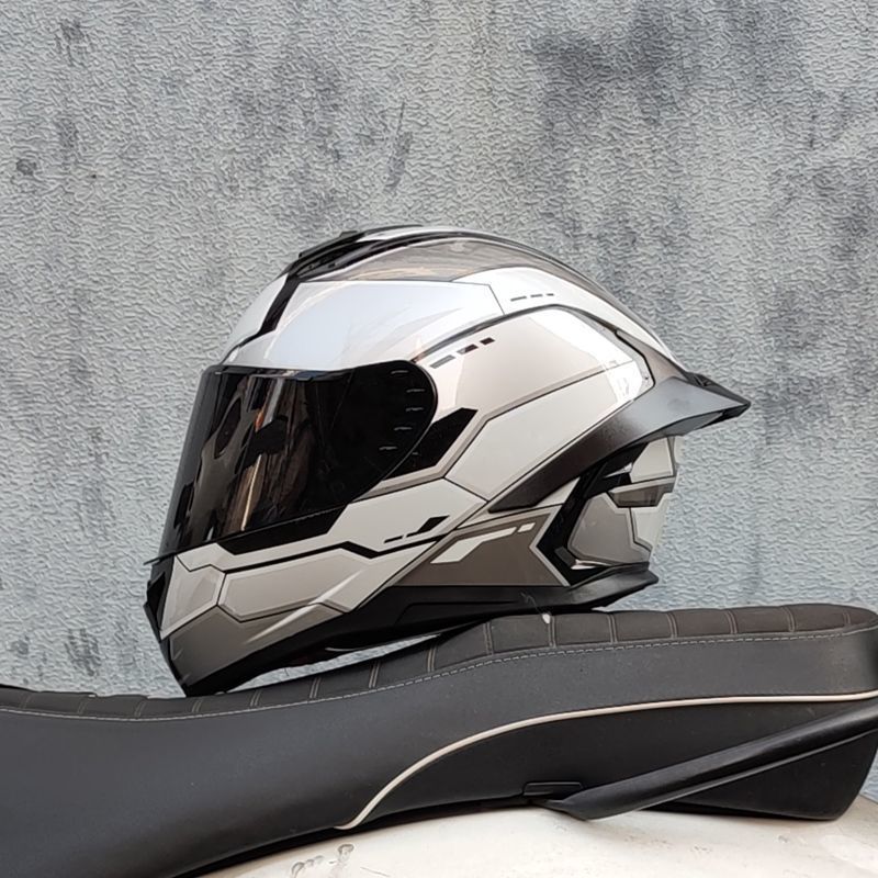 A locomotive helmet