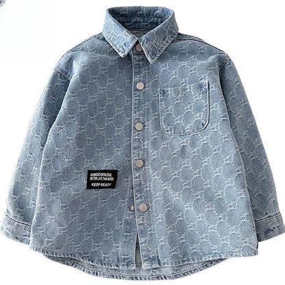 A children's denim jacket