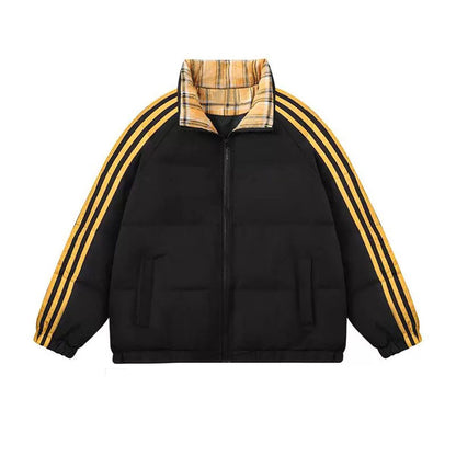 A Winter coat for men and women of the same style