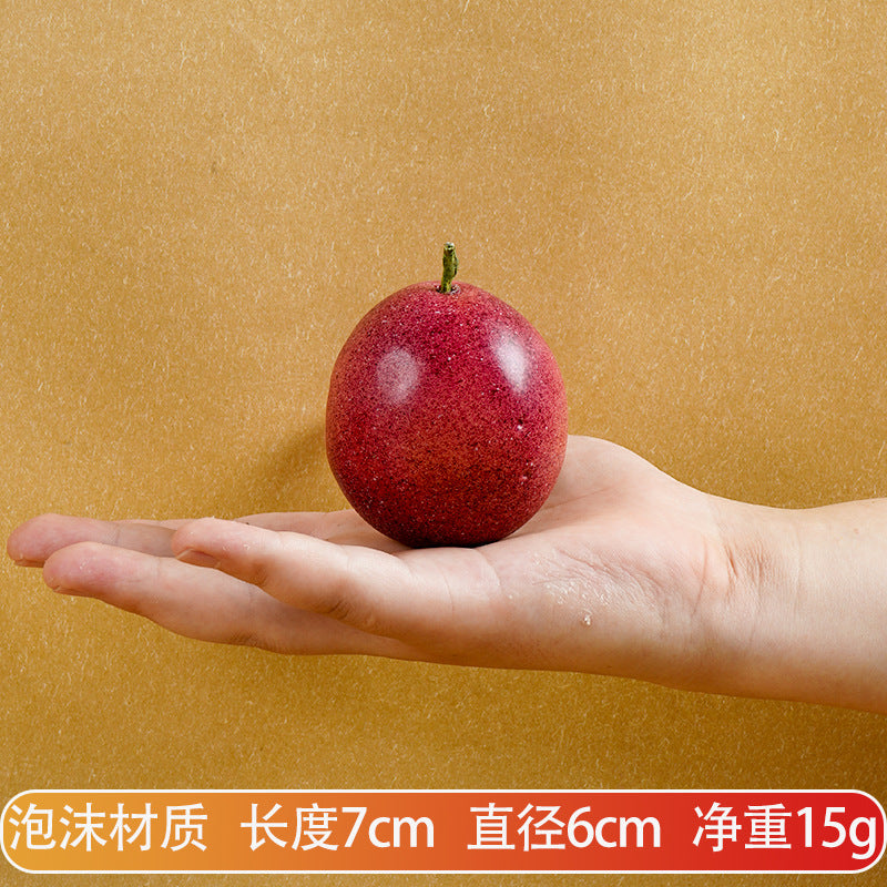 A Simulated fruits, fake fruits, apples, oranges, oranges, models, plastic decorations, ornaments, shooting props, children's teaching aids