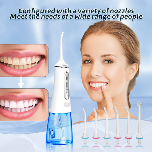 A Electric tooth flusher