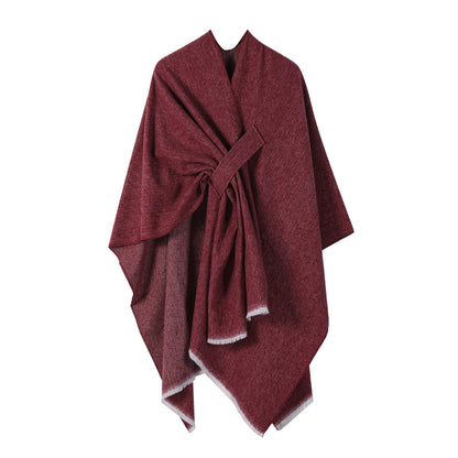 A shawl scarf
