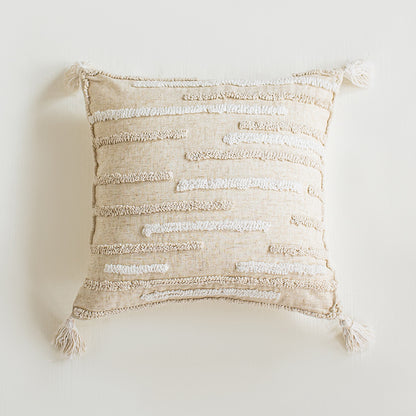 A throw pillow pillowcase