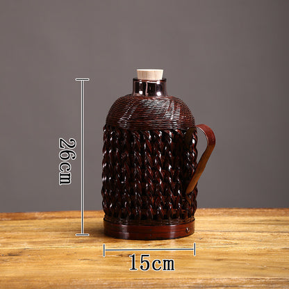 A bamboo kettle