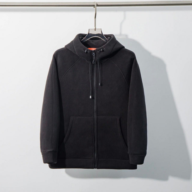 A men's fleece jacket