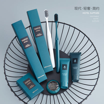 Star hotel homestay special disposable toiletries set toothbrush hotel disposable slippers